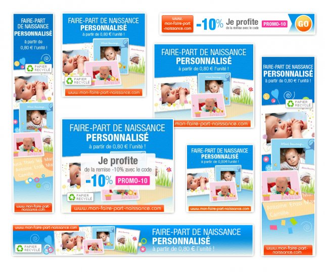 Création de bannières animées