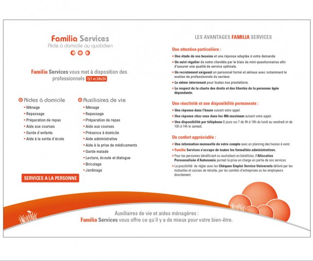 Brochure verso