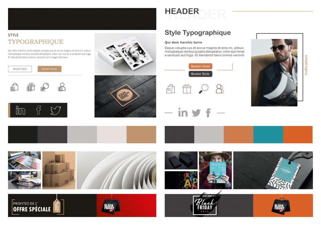 charte graphique site internet