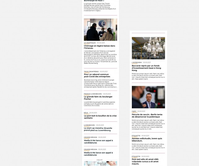 Conception graphique de site internet - téléphone