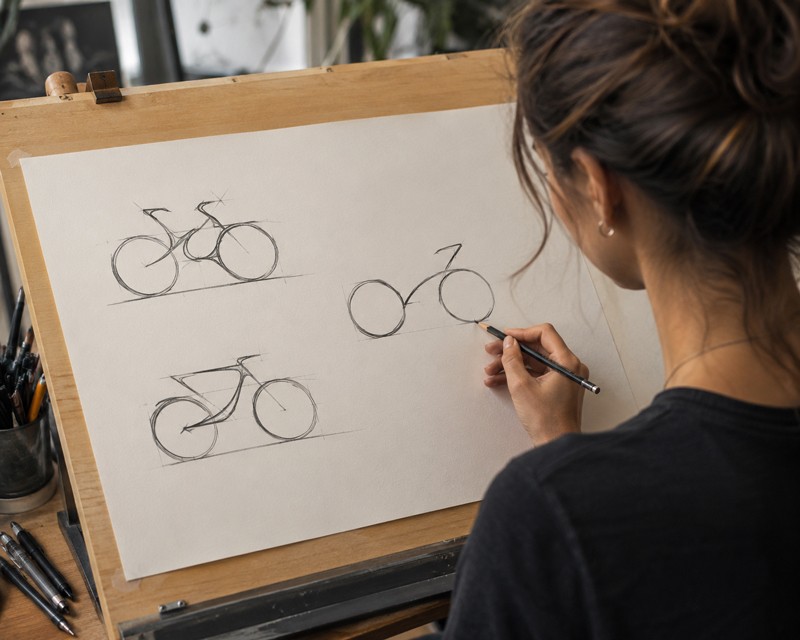 Conception d'un logotype de vélo