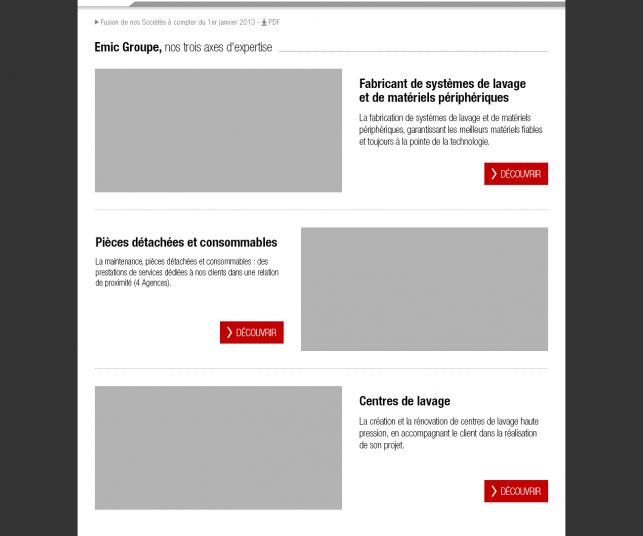 Conception de la version pour bureau et tablette (responsive)