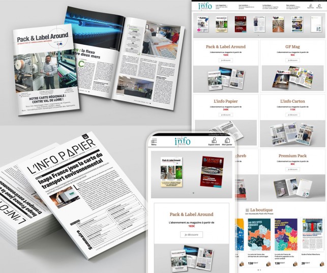 Création d’une boutique de vente de magazine de presse