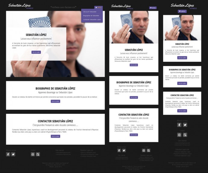 Création de mini site internet