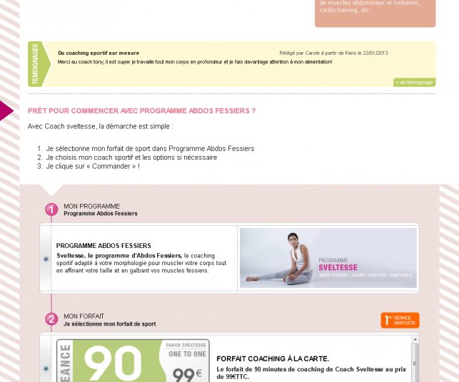 Détail de programme