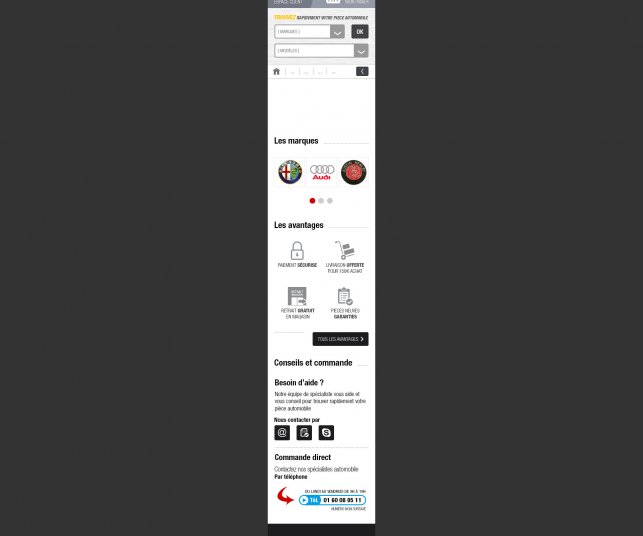 Conception graphique mobile