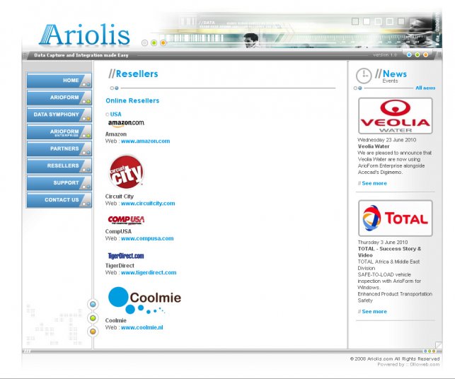 Création de site internet de logiciel