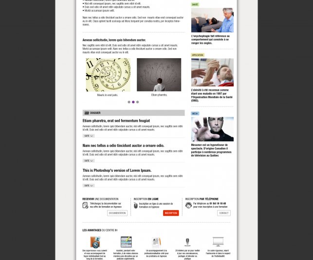 Création de site internet de formation