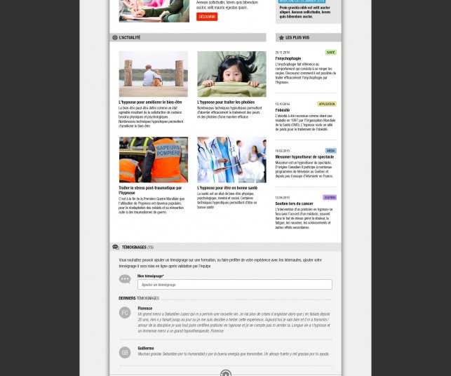 Création de site internet de formation