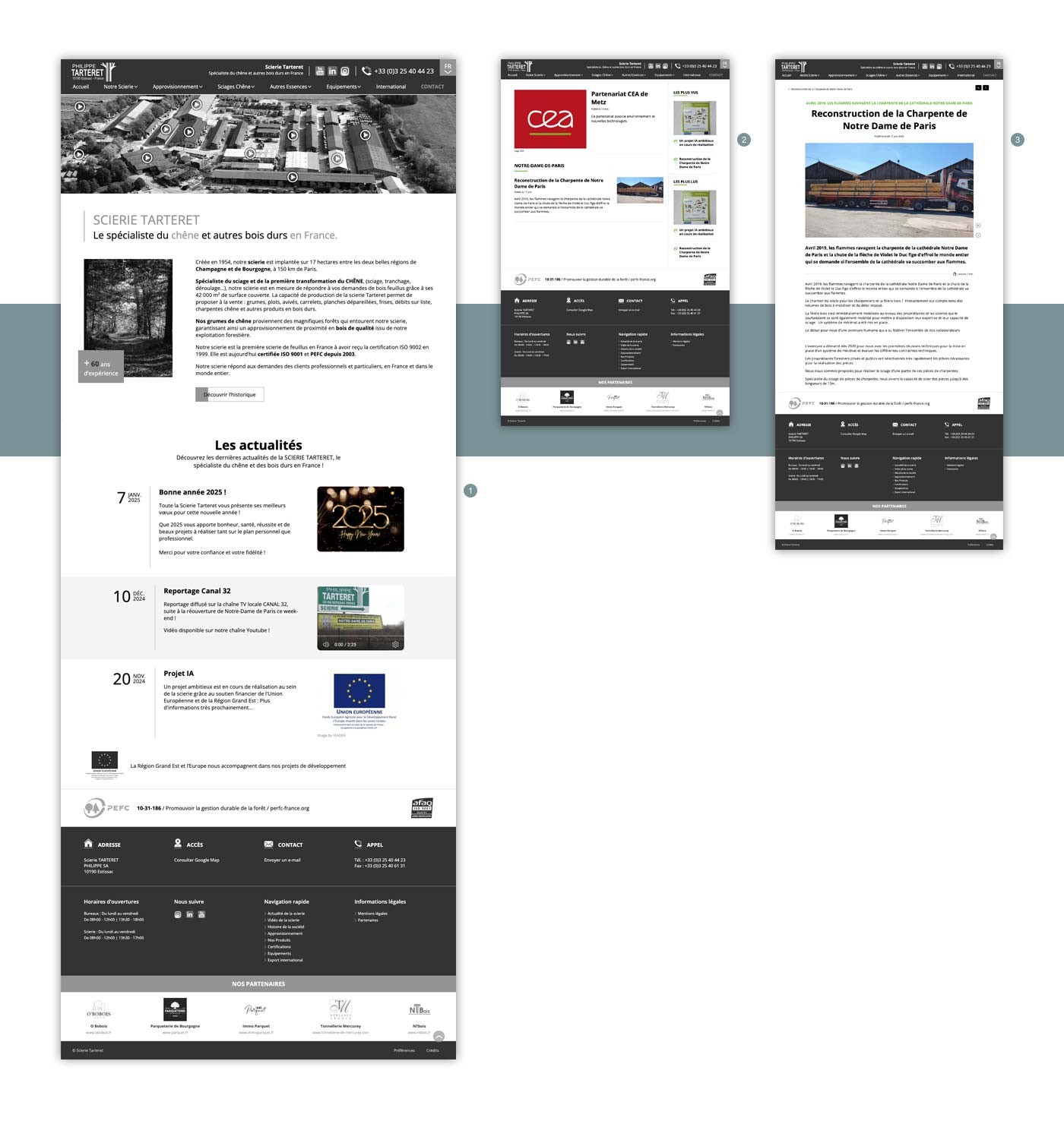 La conception graphique des modèles de pages dynamiques