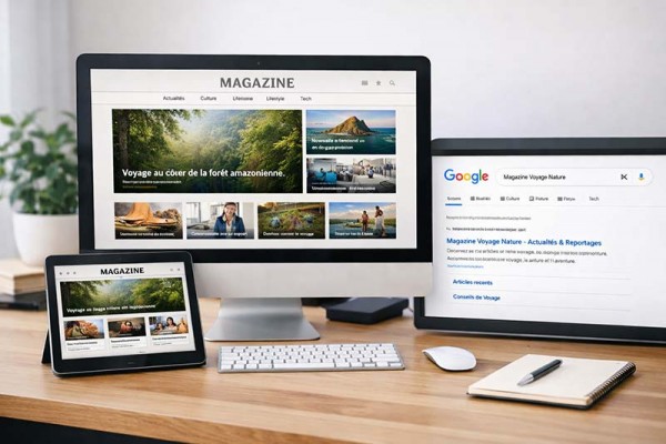 Développez la visibilité de votre magazine sur Google