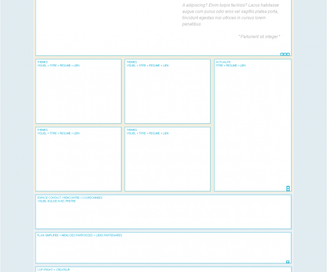 Maquette finalisé réalisé depuis Adobe Photoshop.