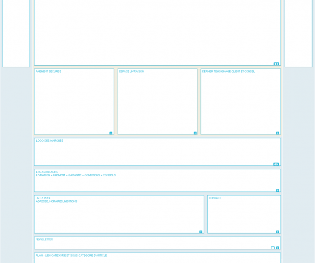 Maquette n°2 de refonte site e-commerce