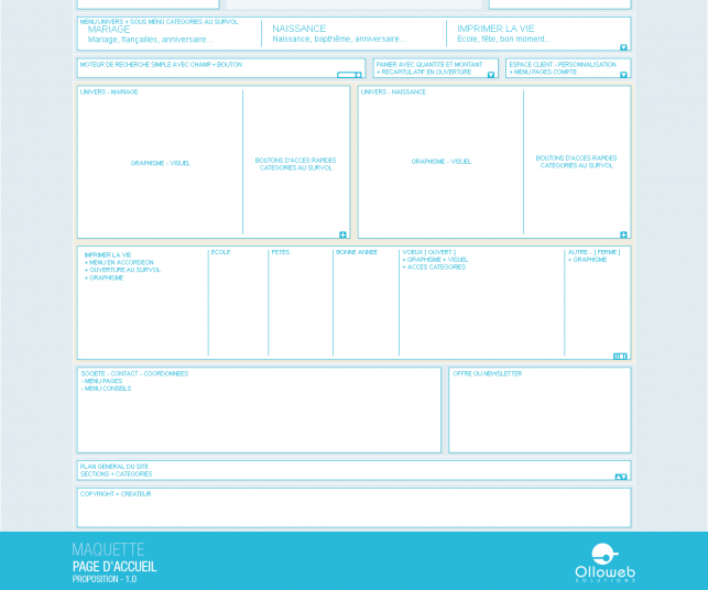 Proposition de maquette accueil n°1