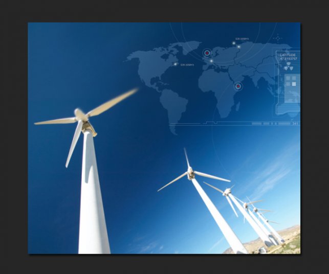 Montage graphique de la filière environnement