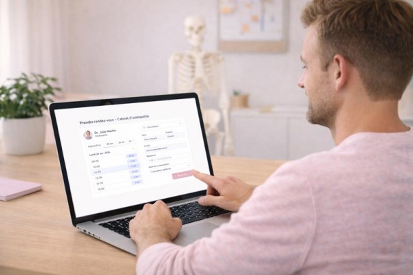 Simplifiez la prise de rendez-vous