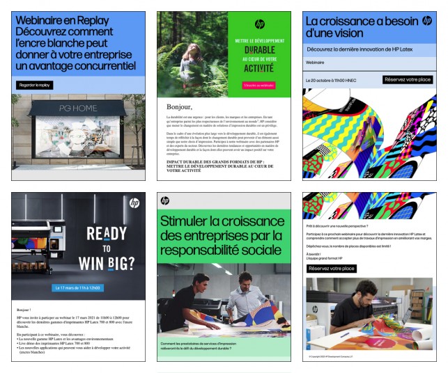 Réalisation d’emailing sur-mesure pour entreprise