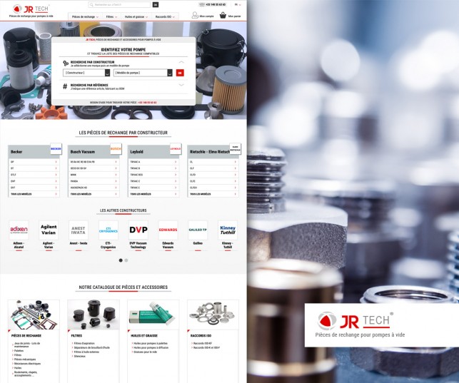 Refonte du site JR Tech