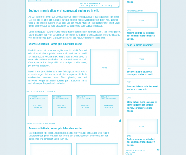 Refonte site internet association