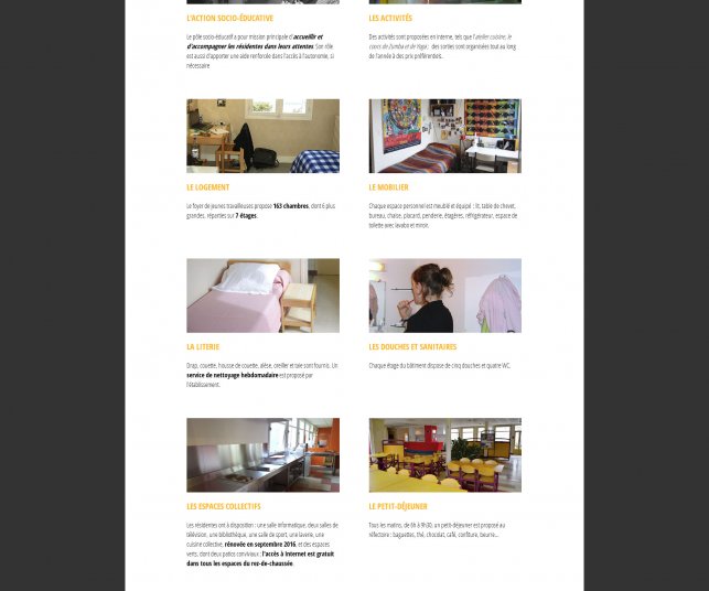 Refonte de site internet pour association