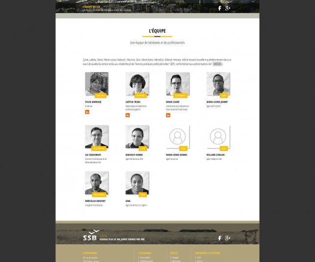 Refonte de site internet pour association